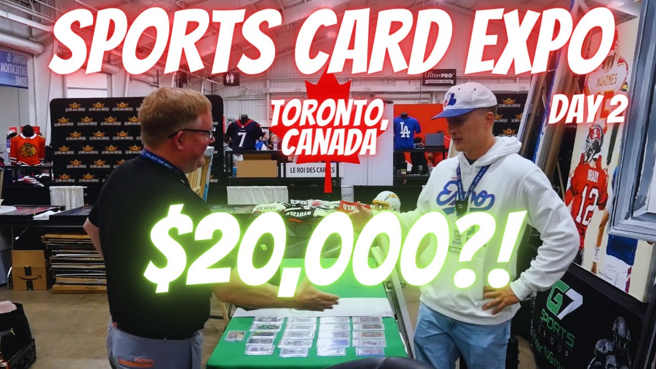BIGGEST DEAL of the SPORTS CARD EXPO?! 😳