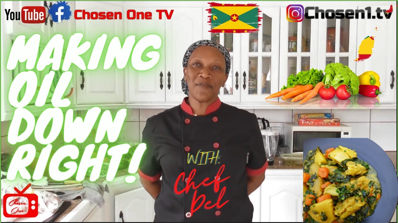 🍵🍴 HOW TO MAKE GRENADA's OIL DOWN THE RIGHT WAY! 🔥