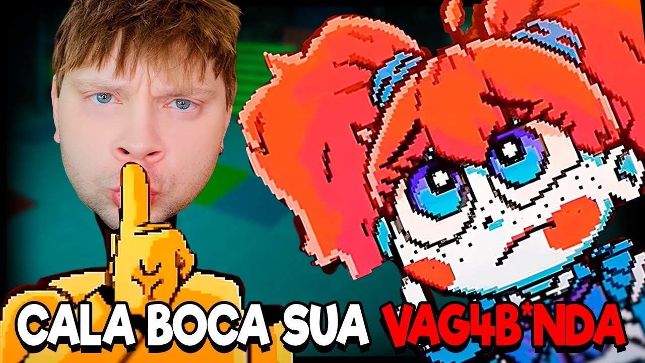 Eu XINGUEI a Poppy ao vivo e virou MEME! Rachei de rir com Memes de Poppy Playtime