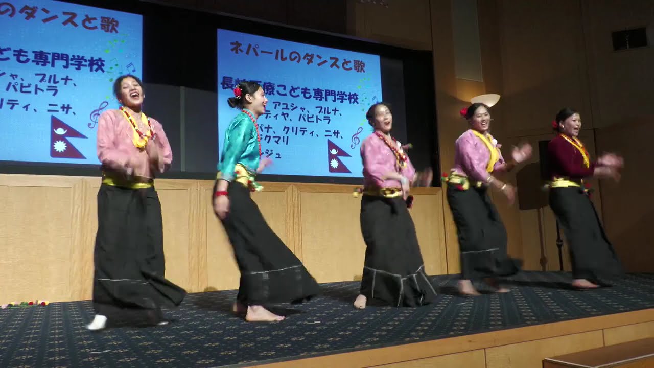 Nepalese song and dance Nagasaki Intercultural Champon Festival Venex Nagasaki Brick Hall 3rd floor