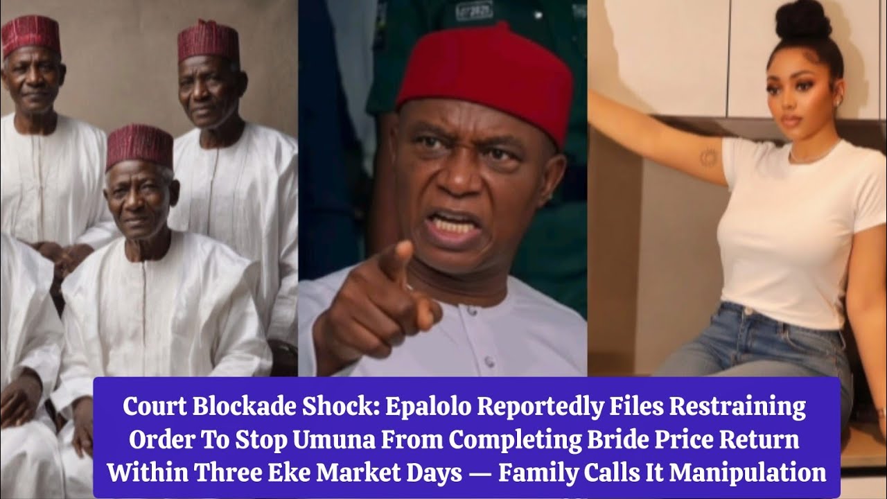 Шокирующая ситуация в суде: Эпалоло, как сообщается, подал ходатайство о выдаче судебного запрета...