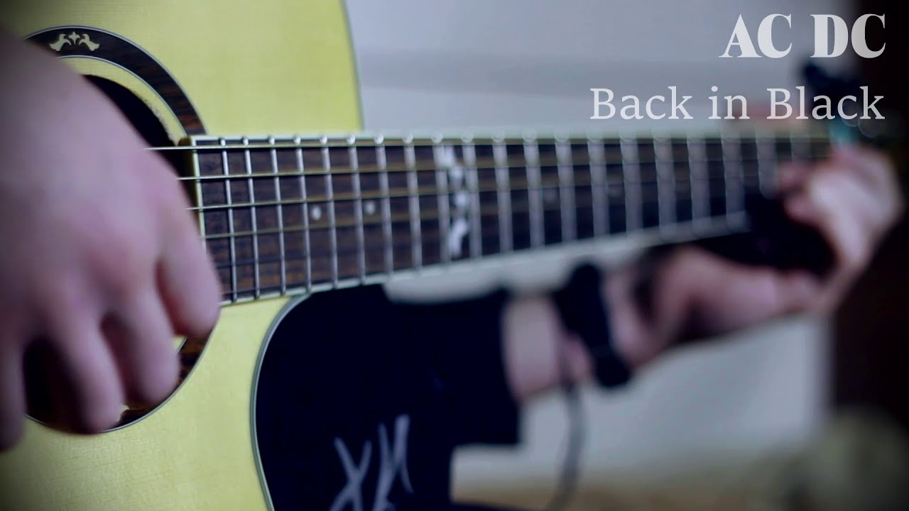 AC/DC - Back in Black | Fingerstyle guitar cover