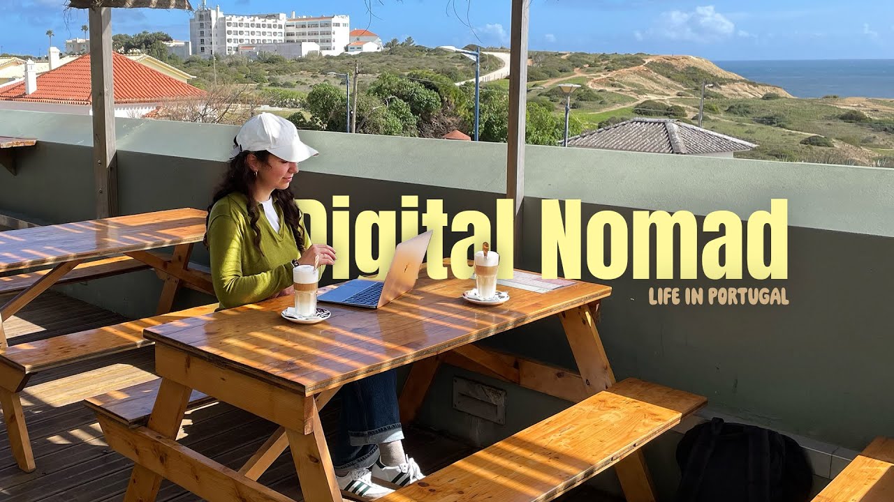 Digital Nomad Vlog: Come with Me on a Workation in Portugal!  🌸👩‍💻🌊