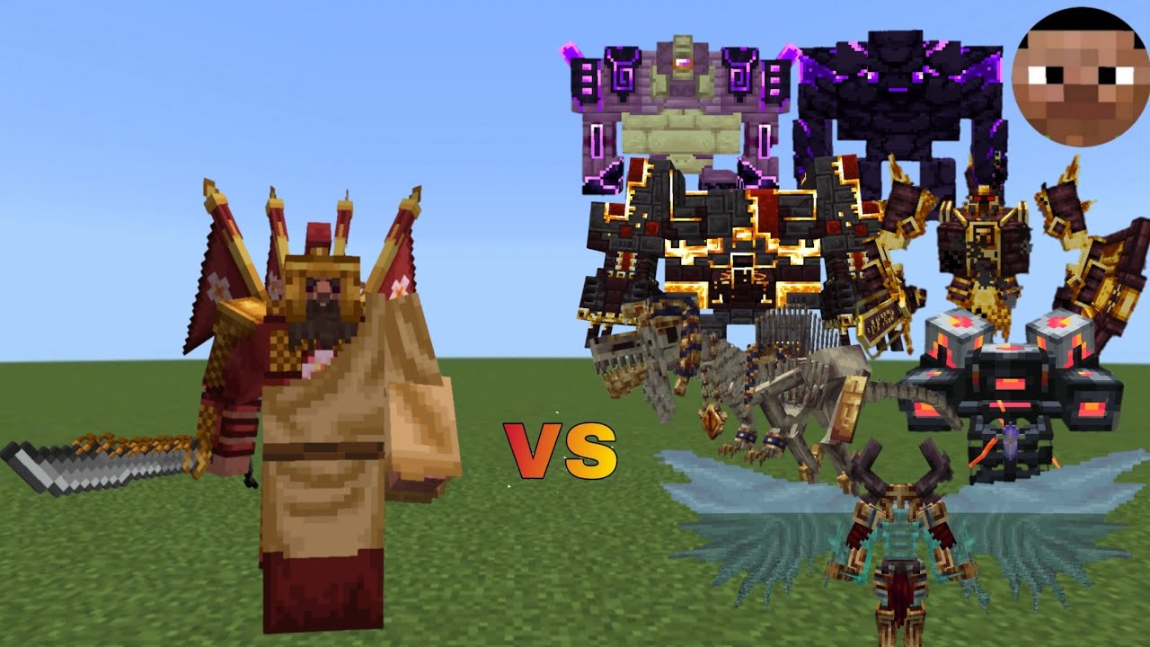 Tyrant of the Mountain Realm vs L Ender Cataclysm | Minecraft Java | Mob Battle