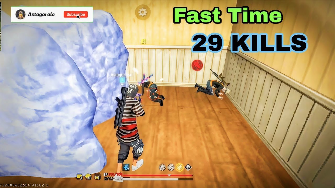 Fast Time 29 KILLS 🫨 In Slow vs Squad Ranked Match 🔥 Garena Free Fire 🎮