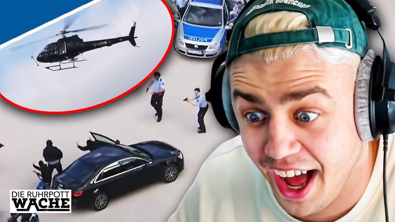 GELDTRANSPORTER ÜBERFALL – HELIKOPTER greift ein?! 😱 (Ruhrpottwache) I Papaplatte Reaction