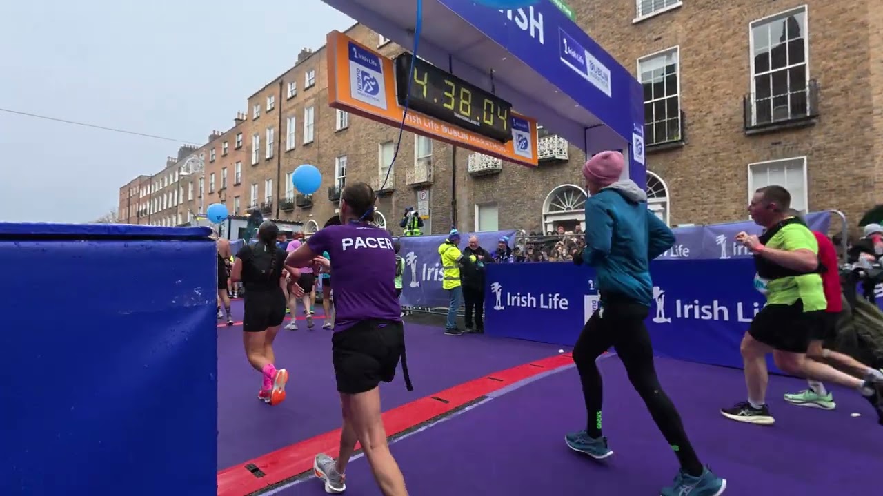 Irish Life Marathon Dublin 2025 — ВРЕМЯ ФИНИША: 4 ч 30 мин. — 4 ч 47 мин. (06)