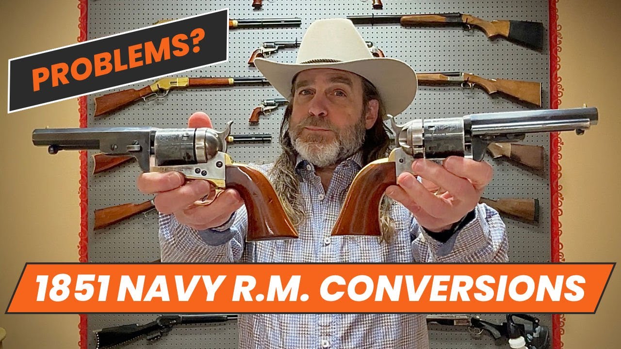 МОЯ проблема с конверсиями Uberti 1851 Navy Richard-Mason И РЕШЕНИЕМ от Goons Gunworks!