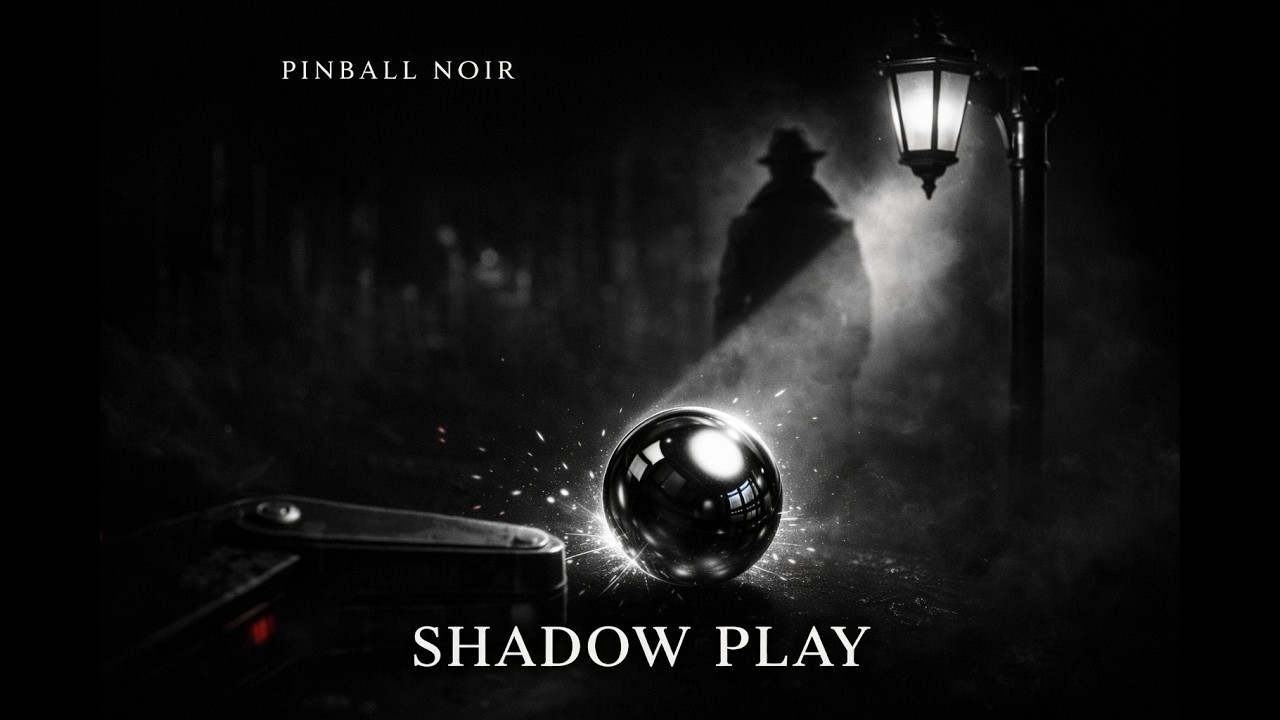Pinball Noir VR 🖤 | Full Table Run (1940s Gangster Pinball POV)