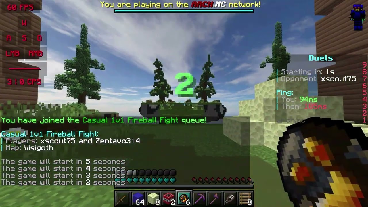 ArchMC Fixed Their Fireball Fight so I Decided to Play