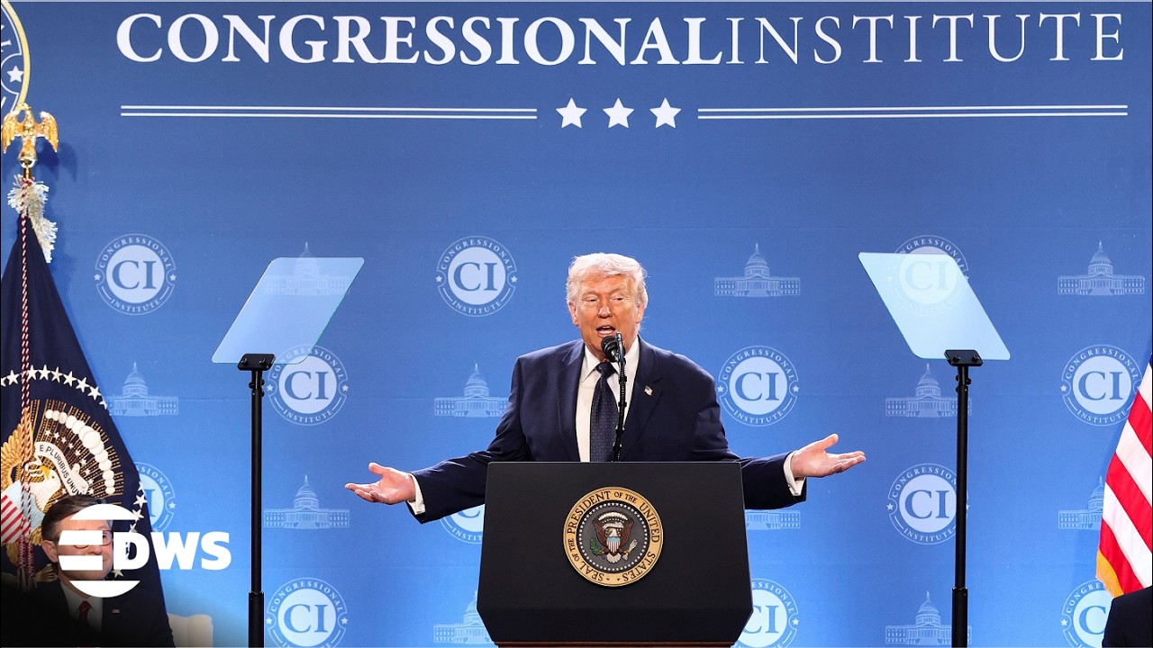 WATCH: President Trump Delivers Urgent Middle East War Remarks at Republican Members Retreat | AC15