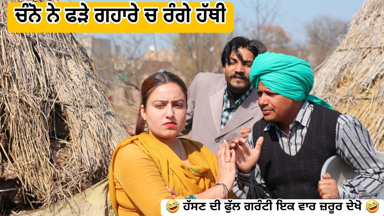 ਚੰਨੋ ਨੇ ਫੜੇ ਗਹਾਰੇ ਚ ਰੰਗੇ ਹੱਥੀ | Latest New Punjabi Comedy Movie 2024 | Best New Funny Punjabi Video