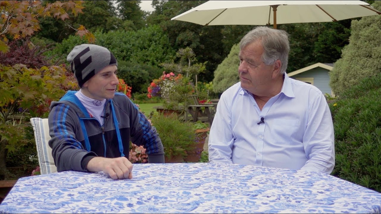 Sir Michael Stoute and Ryan Moore (This is my Arc)
