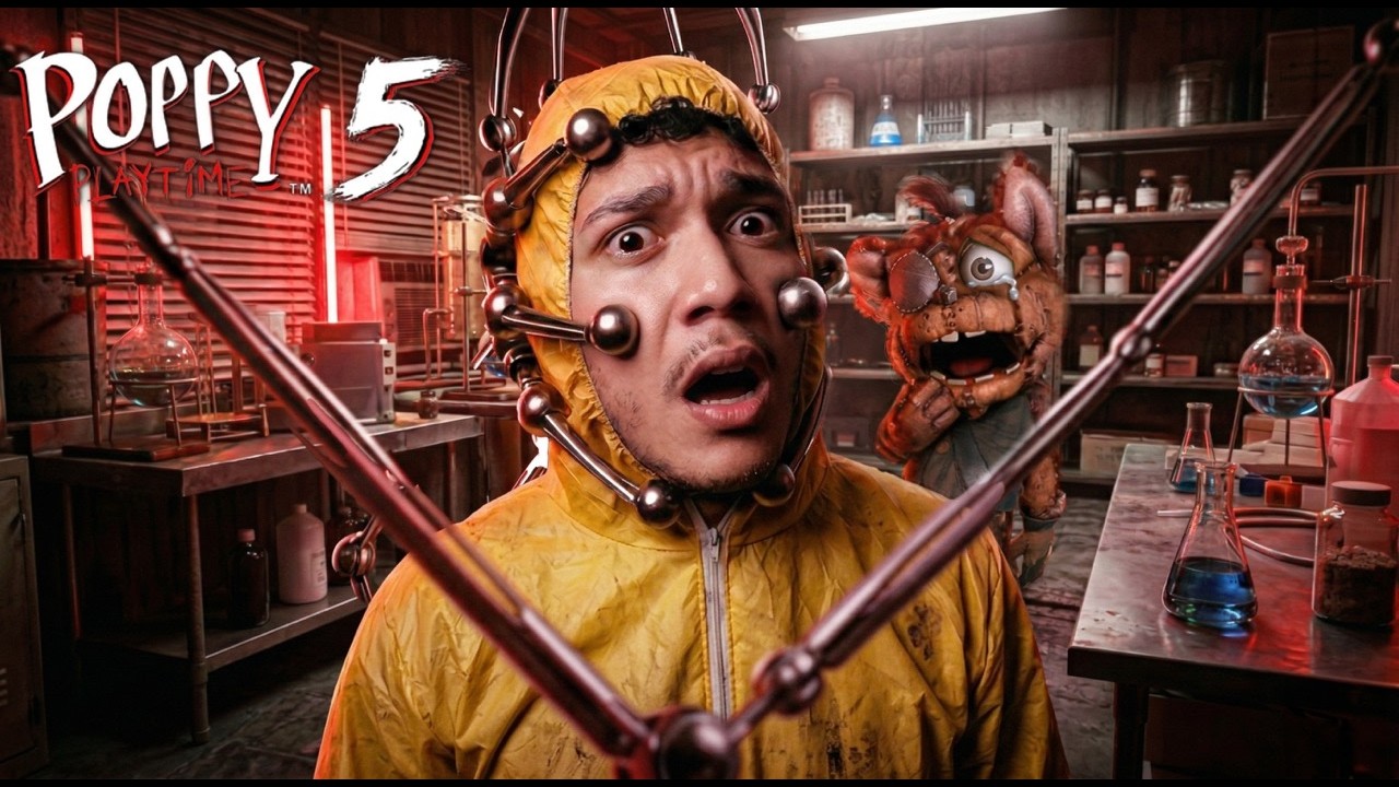 VOLTEI pro POPPY PLAYTIME CAPÍTULO 5 e tá MUITO PIOR! pt2