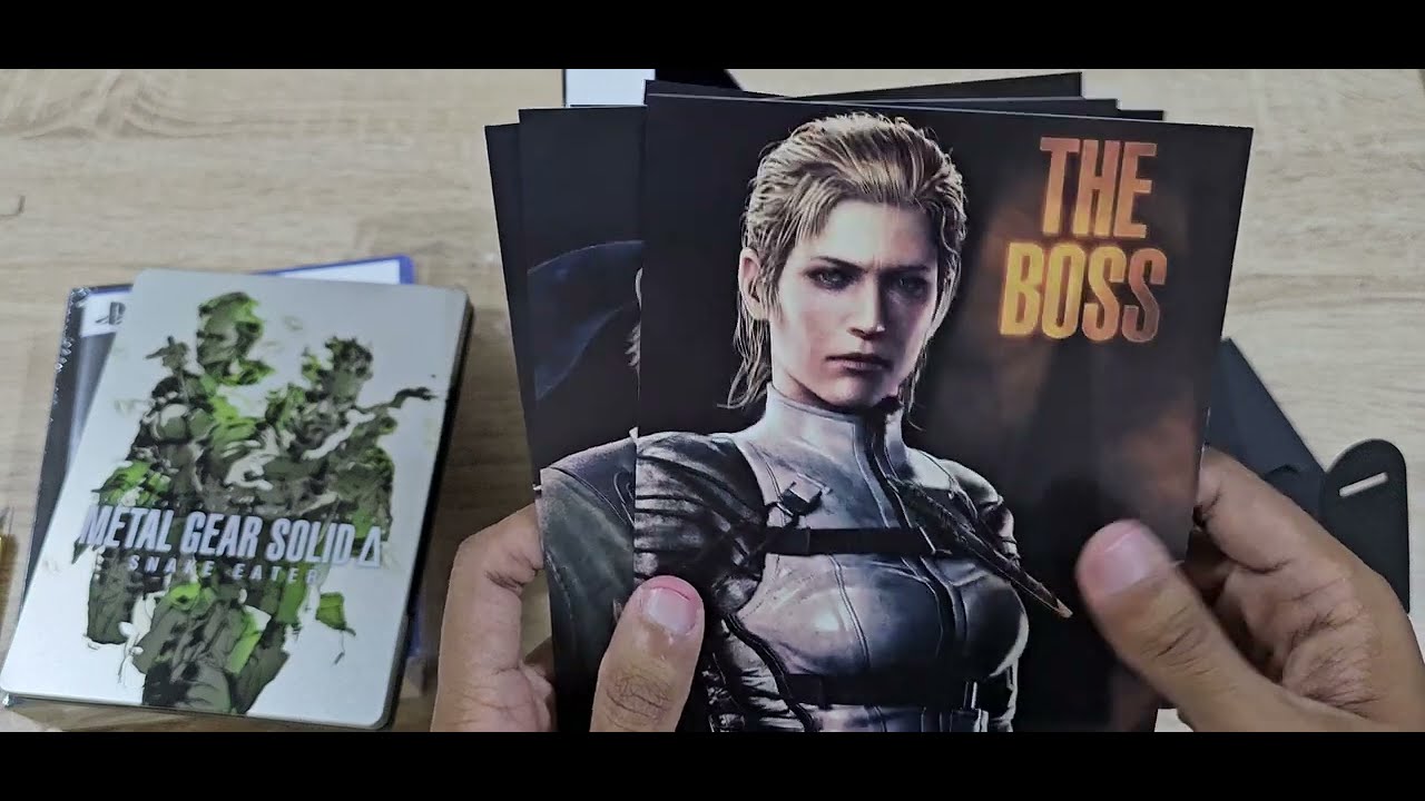 Metal Gear Solid Delta Snake Eater Deluxe Edition [ PS5 ] Unboxing 