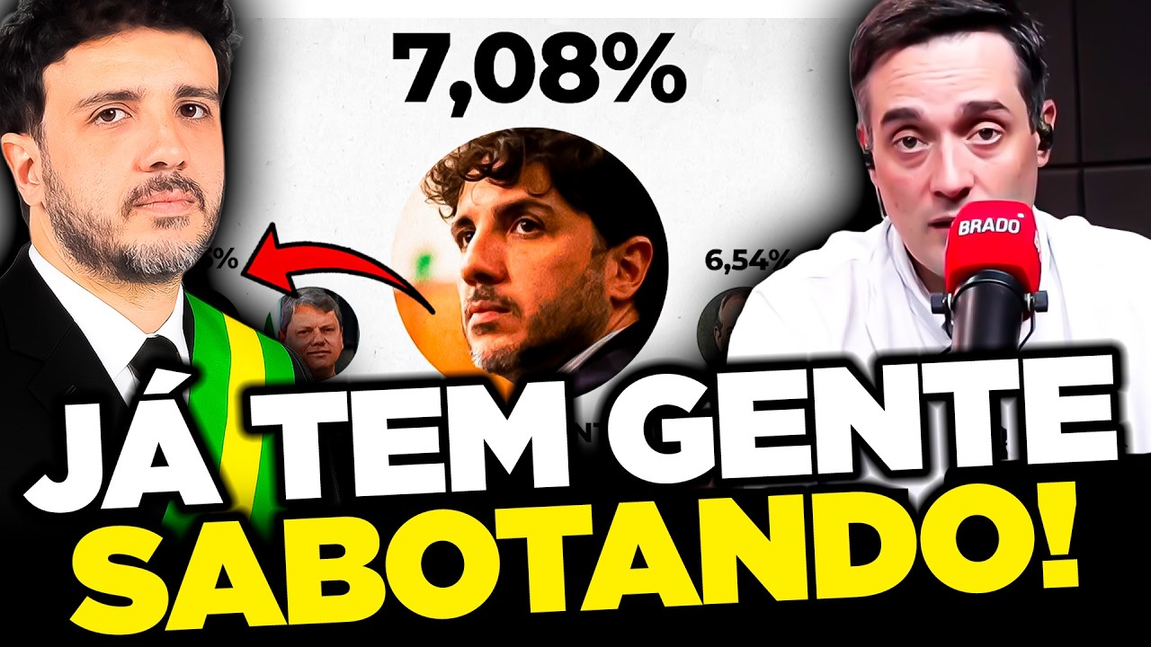 Jornalista da @BRADO REVELOU que Crescimento de Renan Santos já Assusta a Classe Política