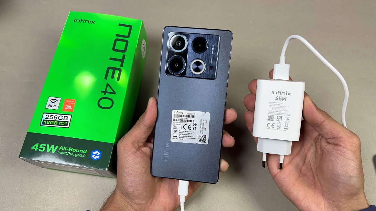 Infinix Note 40 - Battery Charging Test!