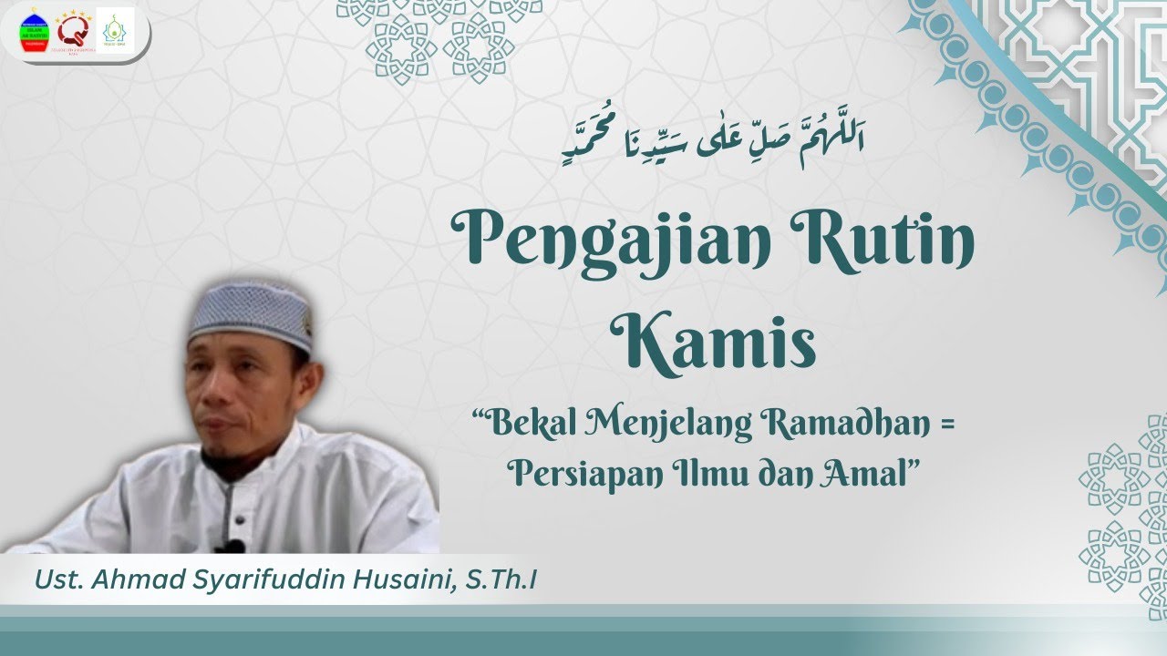 [ LIVE ] KAJIAN KAMIS Bersama Ust. Ahmad Syarifuddin Husaini, S.Th.I