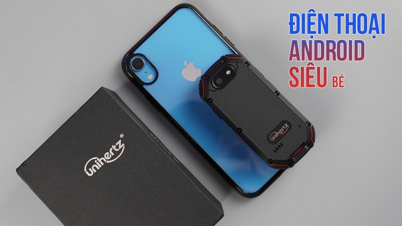 Mở hộp điện thoại siêu bé Unihertz Atom: Khỏi lo giật điện thoại
