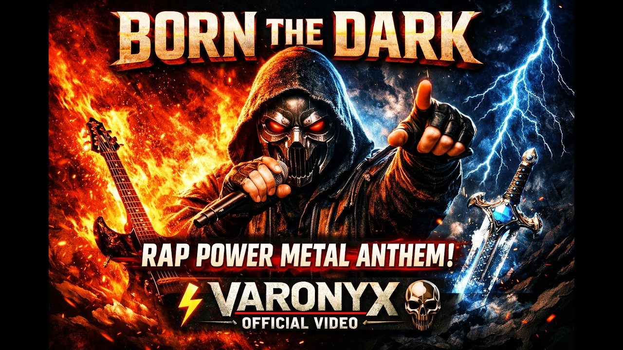 This Rap Power Metal Song Will Blow Your Mind ⚡ Born The Dark – Varonyx