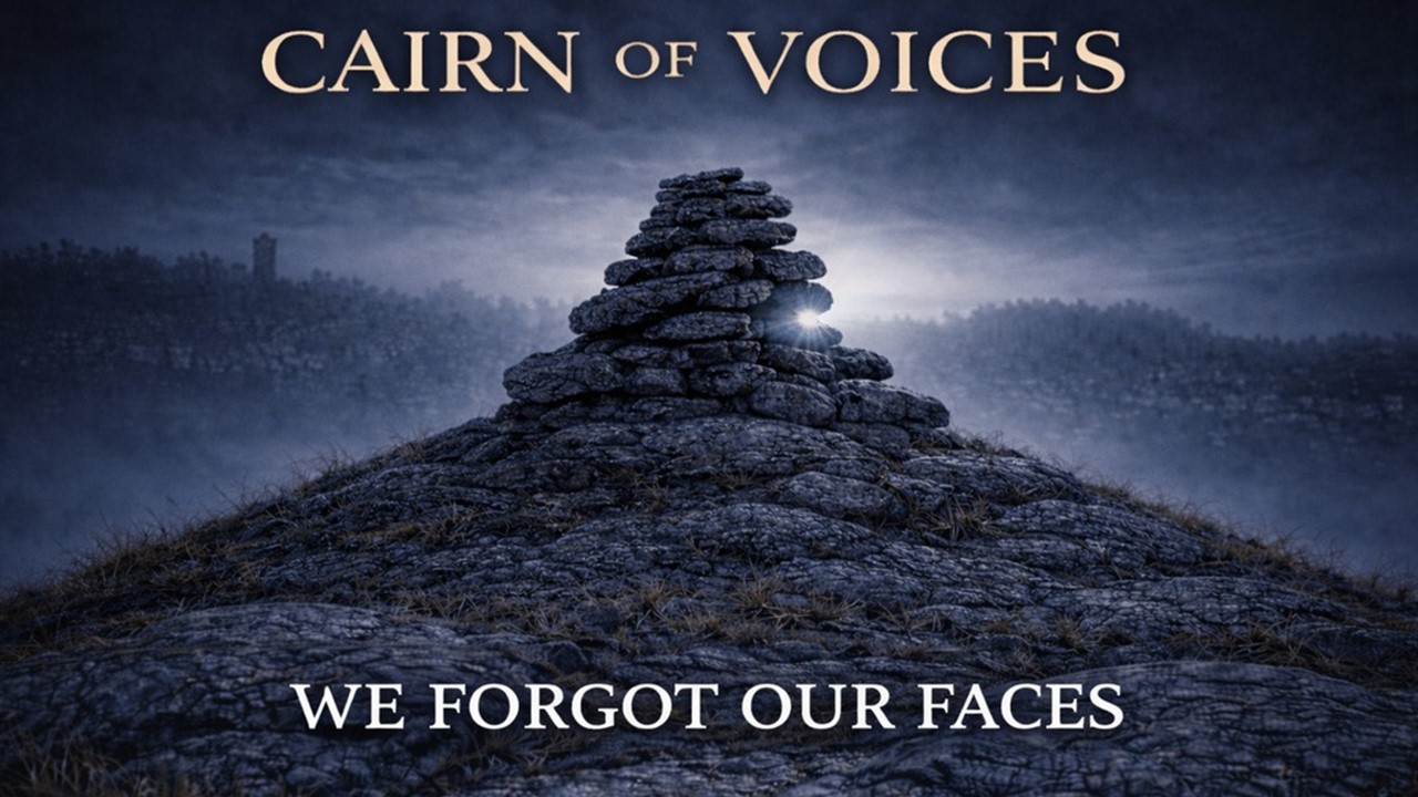We Forgot Our Faces – Cairn of Voices (Official Visual)