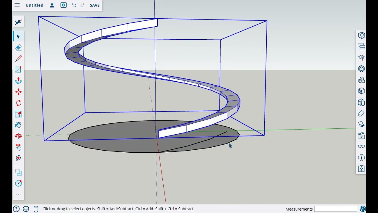 Making a kerf in SketchUp for Web