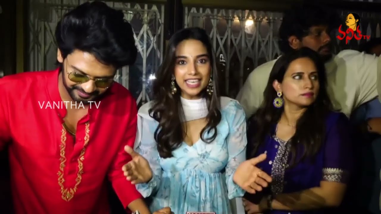 Anaganaga Oka Raju Movie Team Visits Sandhya Theatre in Tirupati | Naveen Polishetty | Meenakshi