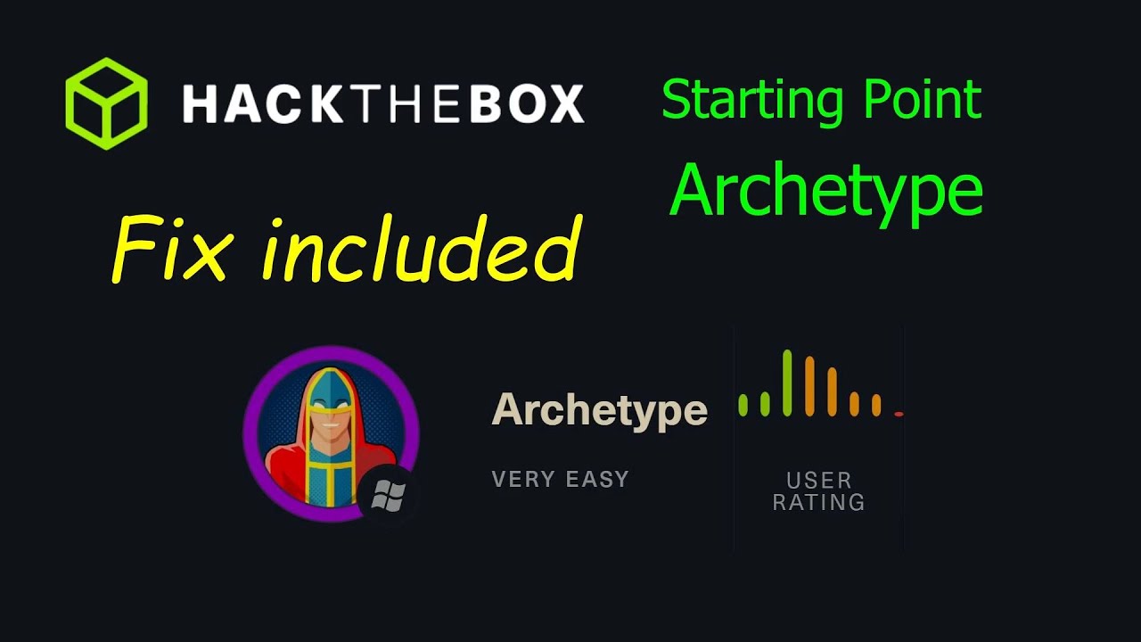 Hack The Box - Archetype - Starting Point