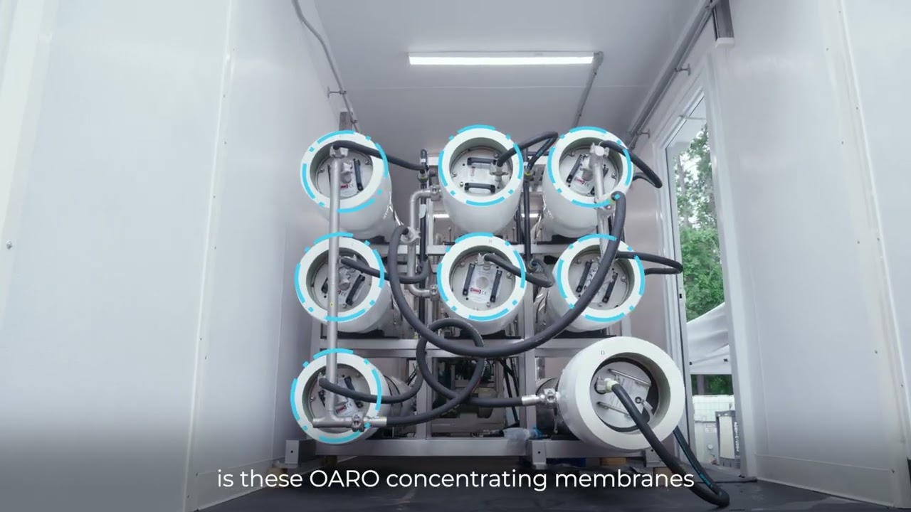 TETRA Osmotically Assisted Reverse Osmosis (OARO) Technology