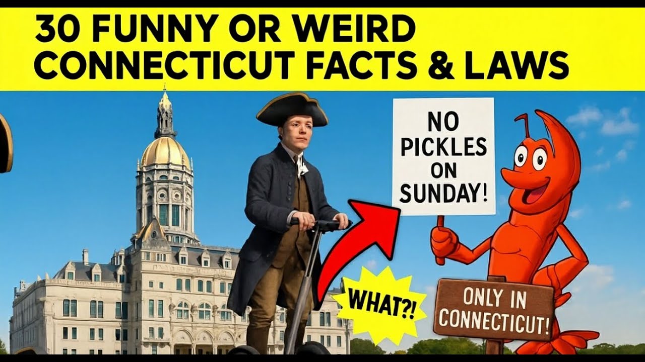 30 Funny or Weird Connecticut Facts & Laws