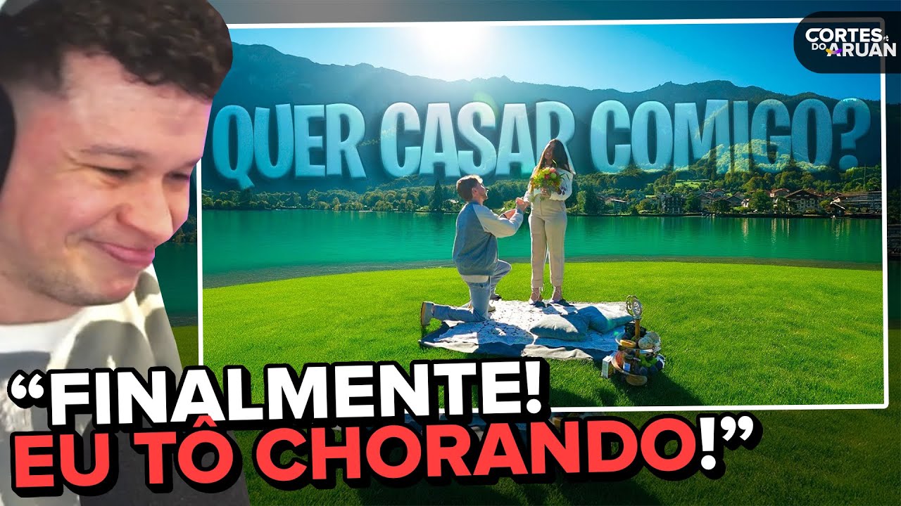🚨💍 FINALMENTE!!! RENAN FIORINI PEDIU A DANI NÓBREGA EM CASAMENTO! - Cortes do Aruan