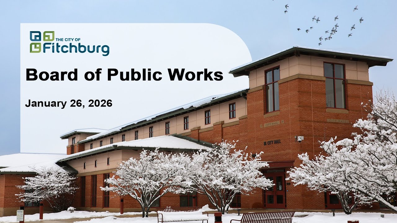 Fitchburg, WI Board of Public Works 1-26-26