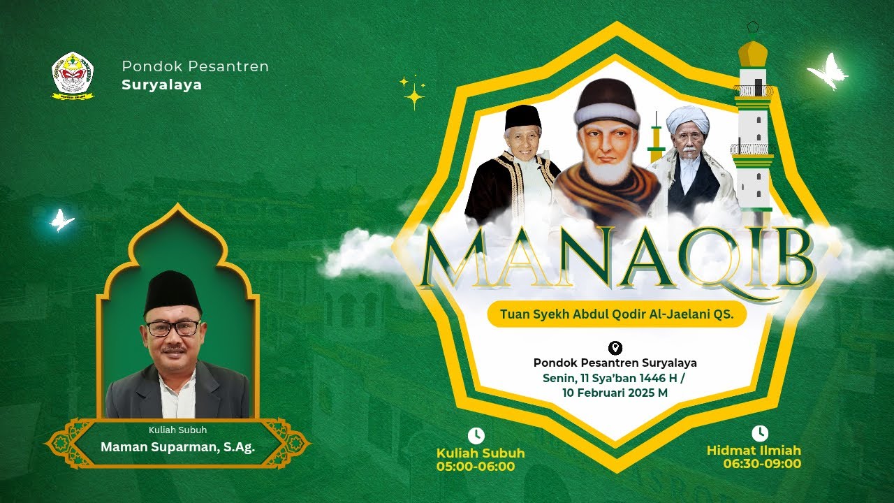 Ceramah Subuh - Manaqib Bulan Sya'ban 1446 H.