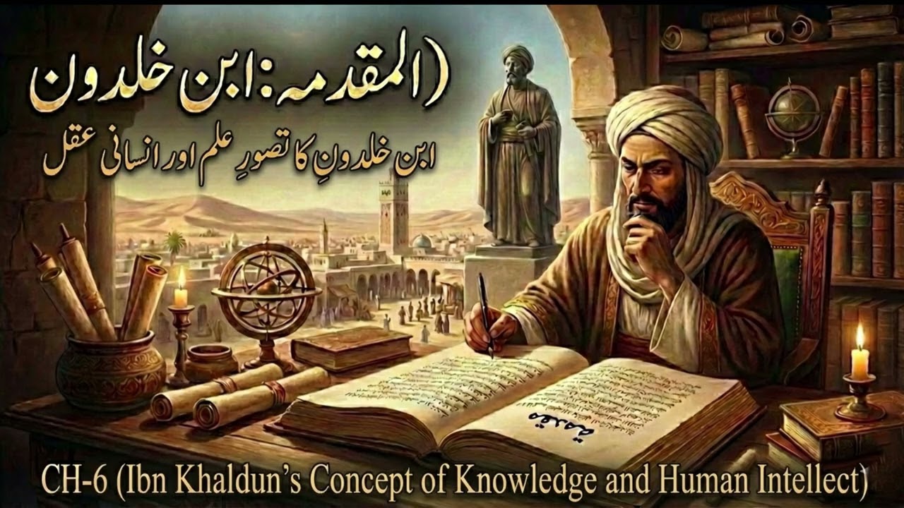 The Muqaddimah | CH-6 (Ibn Khaldun's Concept of Knowledge and Human Intellect) | المقدمه:ابن خلدون