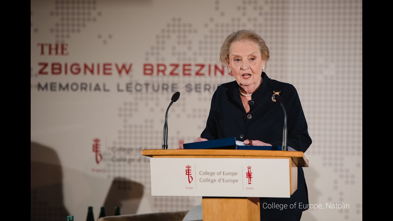 Three Questions To Madeleine Albright, former US Secretary of State