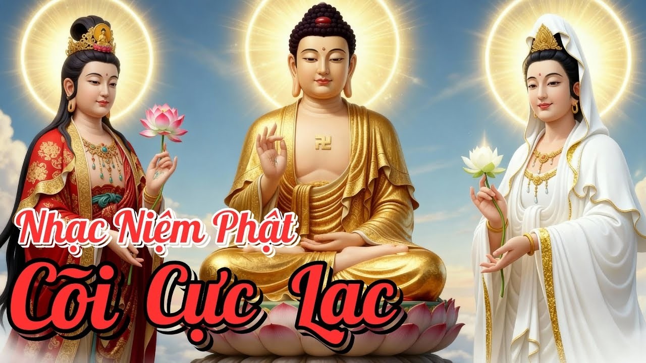 Nhạc Niệm Phật Nhẹ Nhàng - Thư Giãn Thân Tâm - Chiêm Ngưỡng Thế Giới Tây Phương Cực Lạc