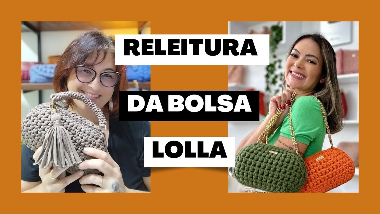 [Passo a Passo]Releitura da Bolsa Lolla #crochet #bolsadecroche #passoapasso #comofazer