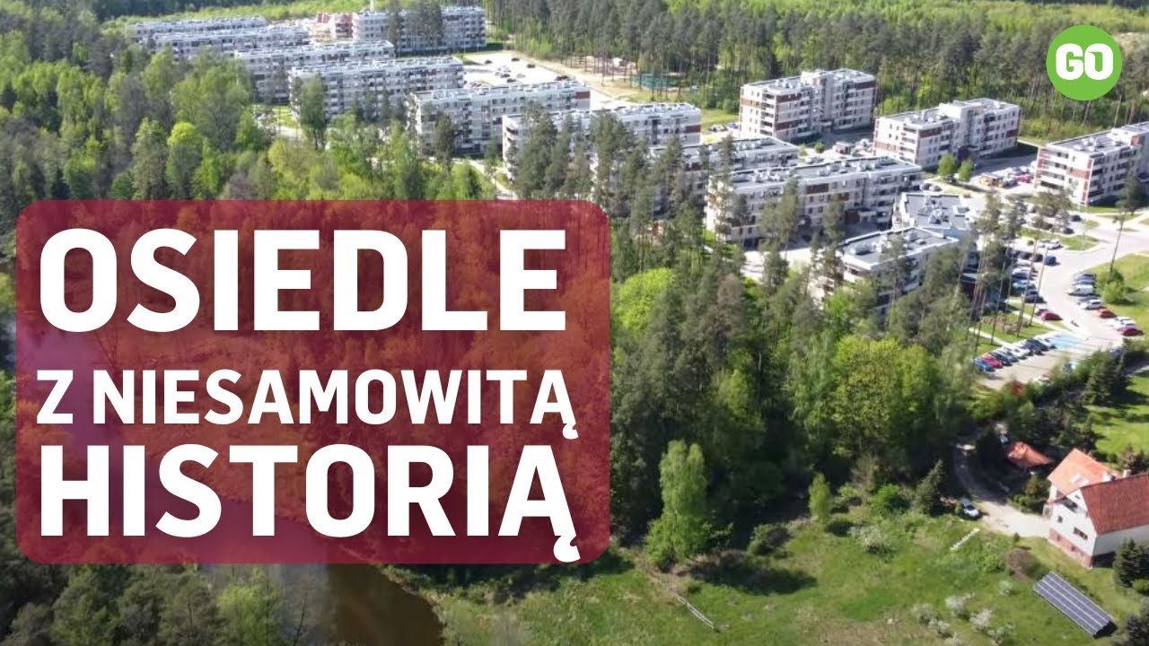 Tu kiedyś była baza lotnicza - Osiedle Sterowc&oacute;w - między Olsztynem a Dywitami. Moja Warmia[dron 4K]