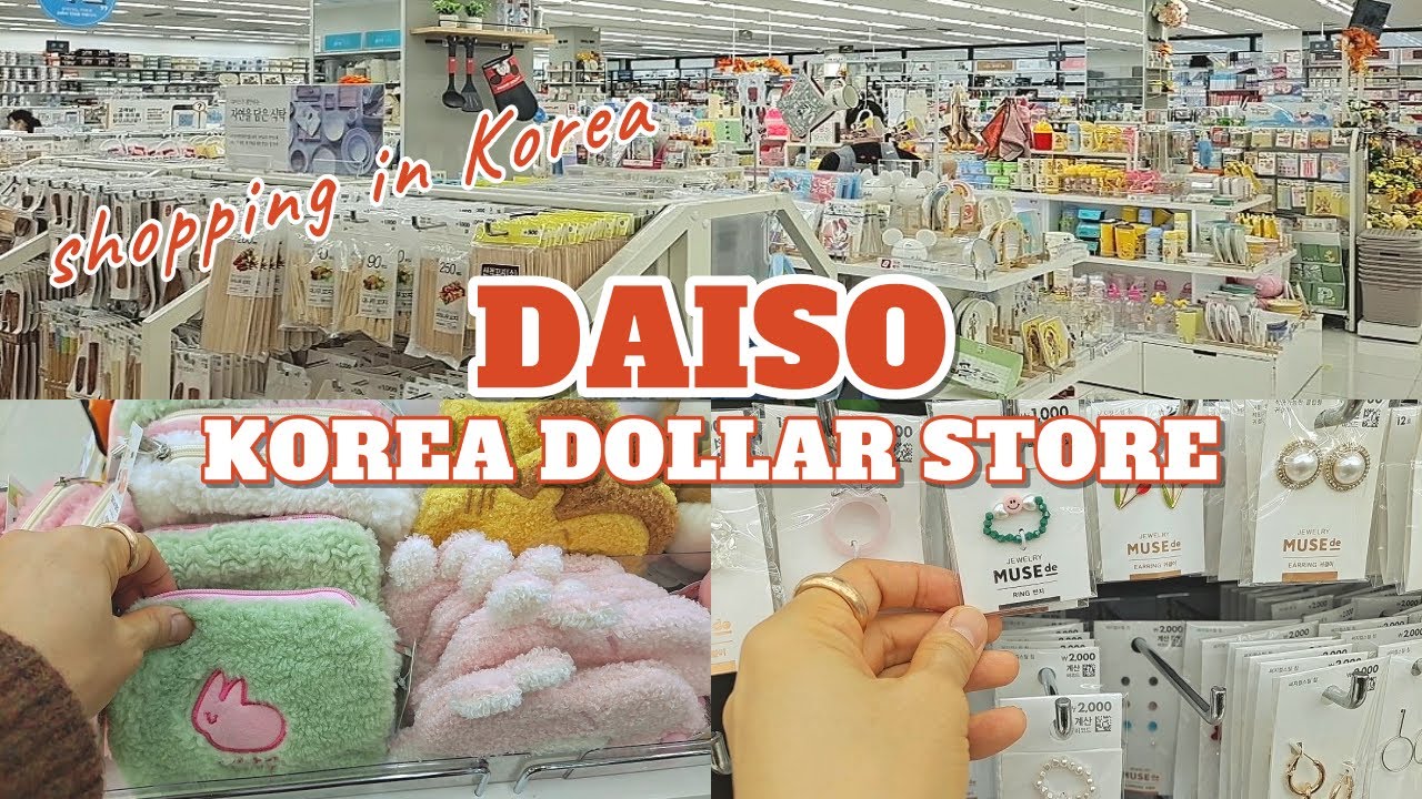 Shopping at DAISO🛒🧾Korea Dollar Store💰Everything Under $5/with price and cooking