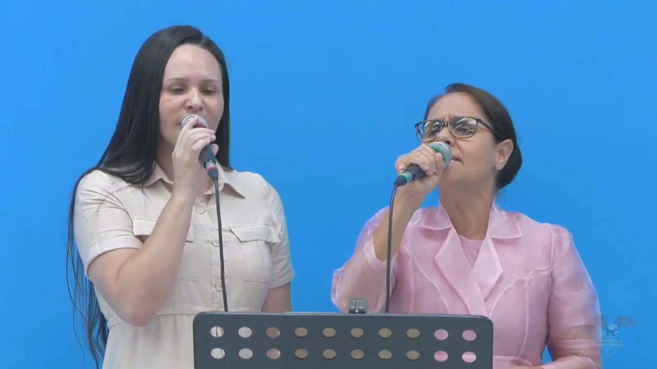Existe Alguém Comigo - Elisângela Machado & Meire | Tabernáculo da fé Minaçu GO / Pr. Adiel Martins 