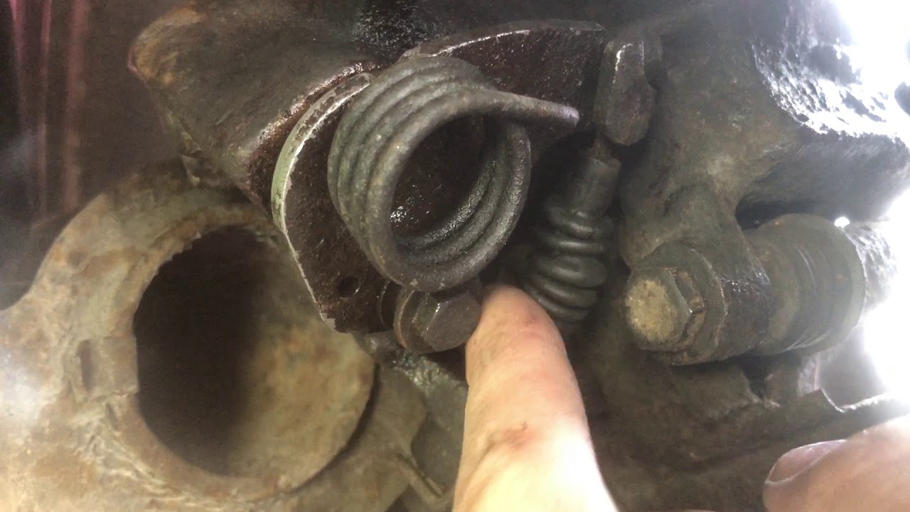 1988 Mk2 Golf GTI dash panel removal, clock removal and handbrake adjustment with discs