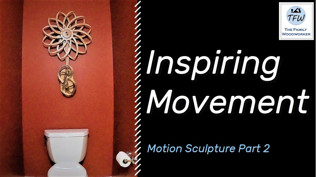Engineering Motion For This Mechanical Wood Sculpture