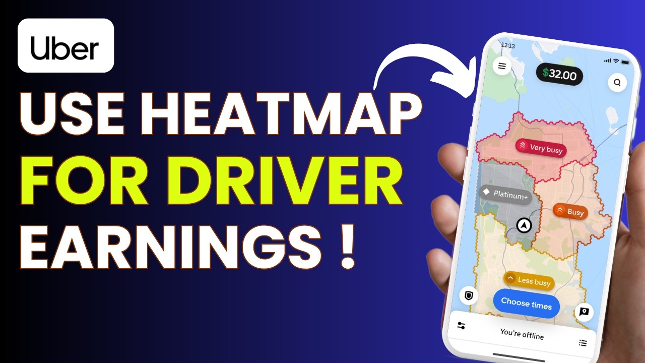 How To Use Uber Heatmap for Driver Earnings !