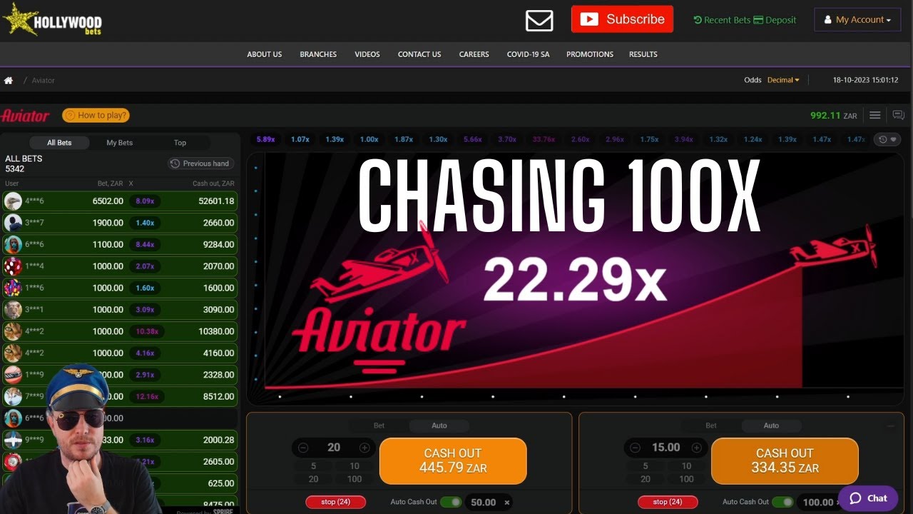Aviator Game Chasing 100x for 50 Rounds!