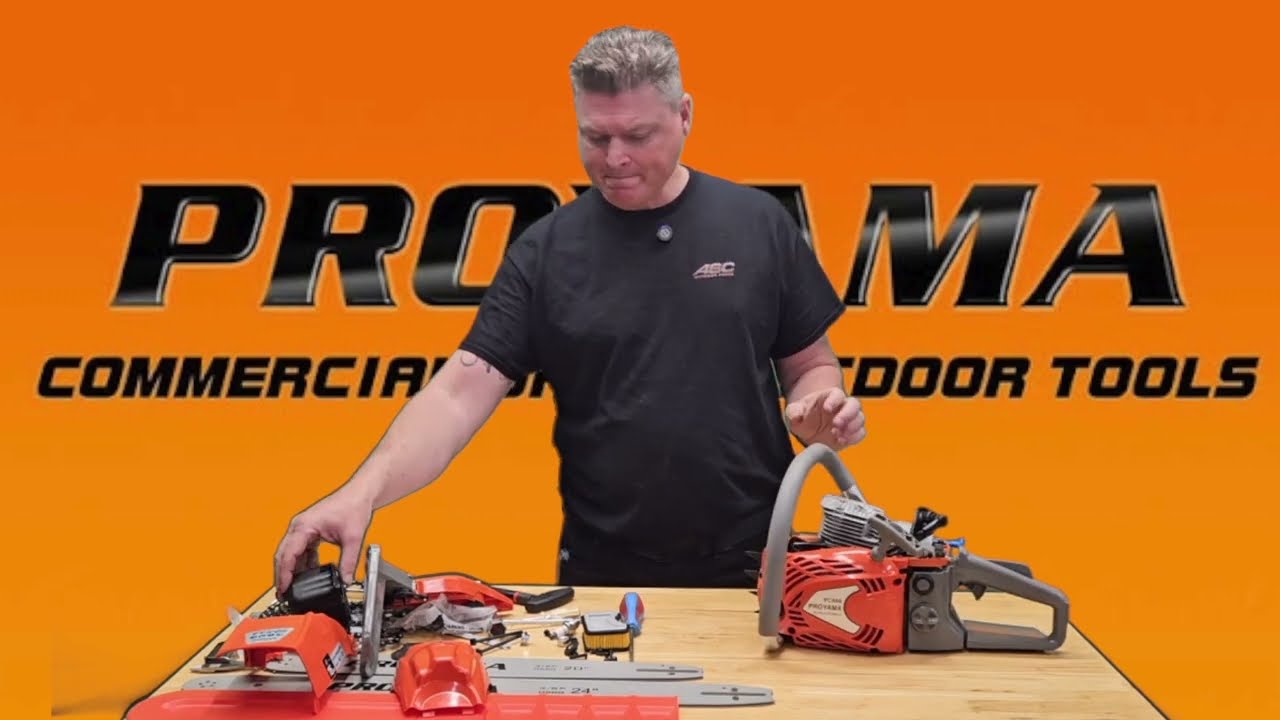 Initial inspection of Proyama PCS68 chainsaw 68cc @Proyama