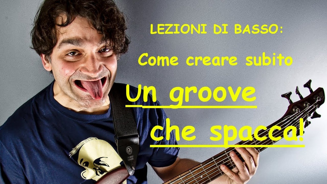LEZIONI DI BASSO: Come creare subito un groove che spacca!