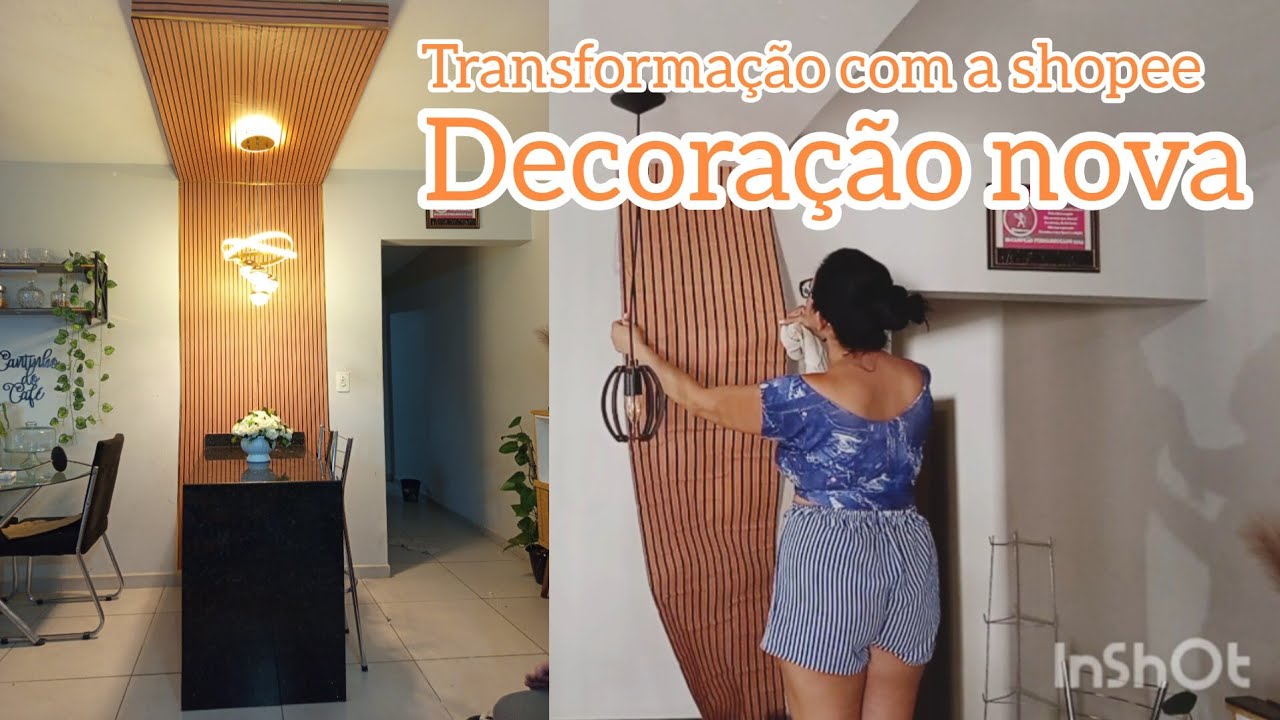 Transformação com a chopee/decoração com uma chopee. #comprinhasparaolar #decoracao 