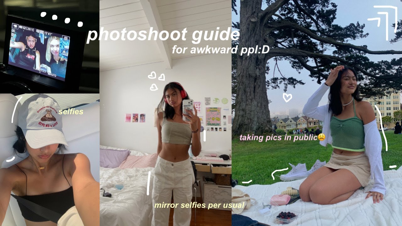 how to take cute photos *for awkward and shy people :,)*