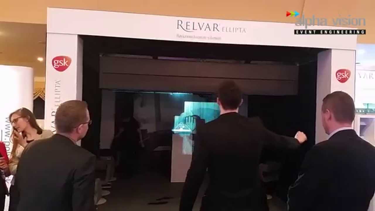 Interaktywny ekran mgłowy (Fog Screen) od Alpha Vision