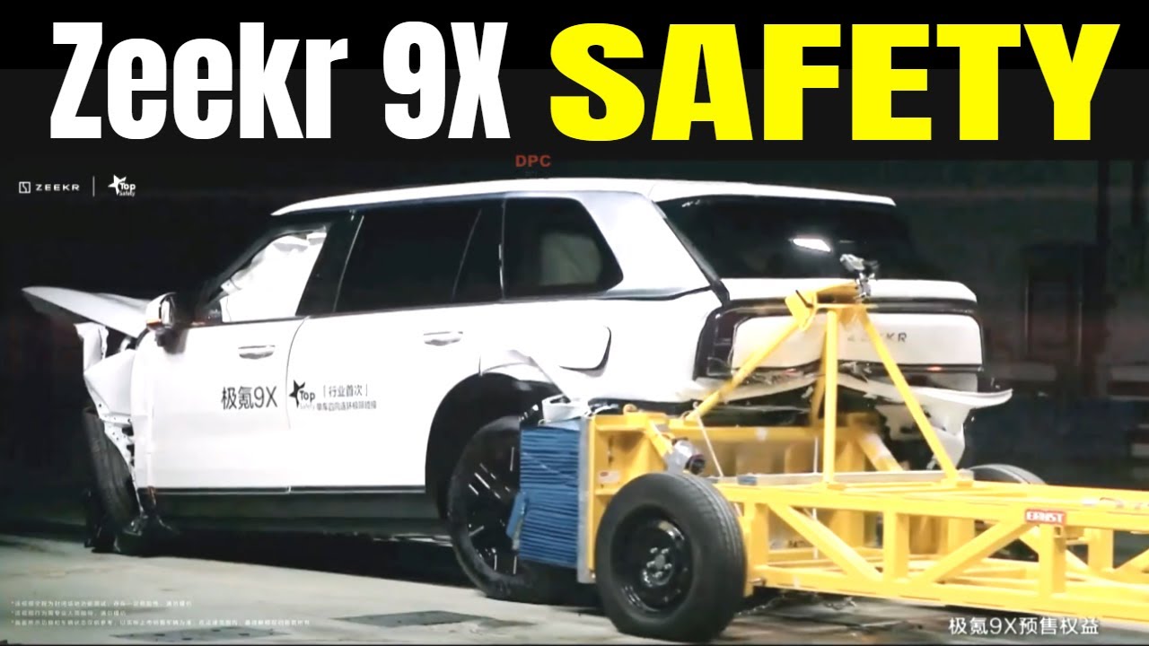 Безопасность Zeekr 9X: внутренние краш-тесты, технология бокового подъёма и реальная защита